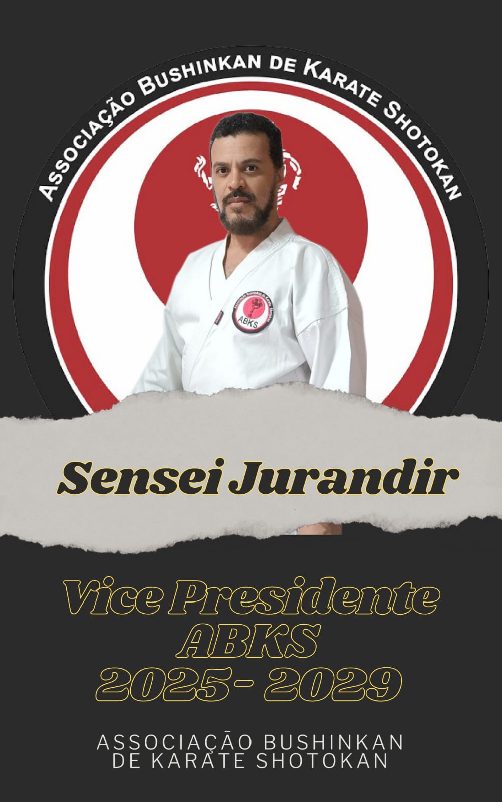 Vice Presidente Sensei Jurandir Brandão